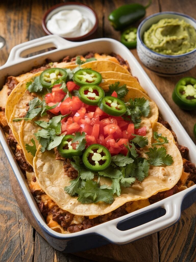 Layered Taco Bake Recipe