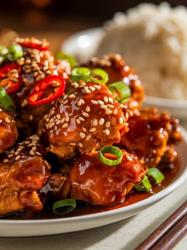 Sweet And Spicy Chicken Recipe