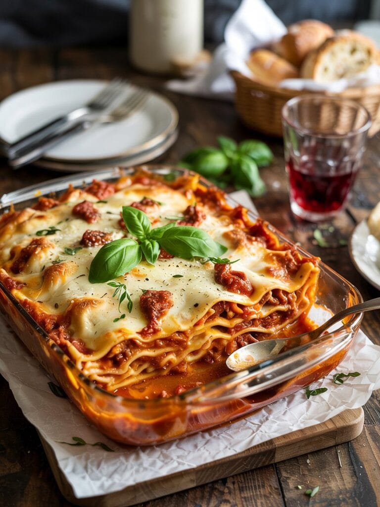 Lasagna Recipe with Ricotta