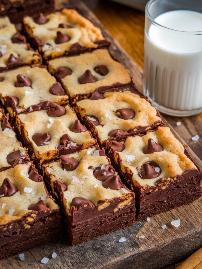 The Best Fudgy Chewy Brookies Recipe