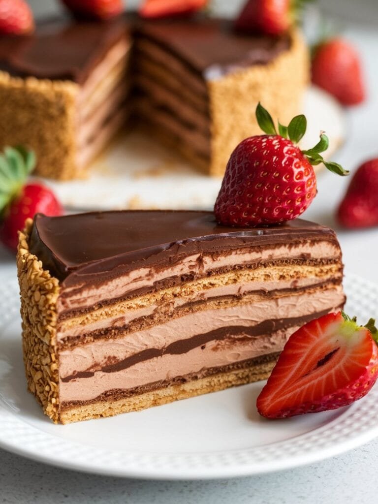 No-Bake Chocolate Eclair Cake Recipe