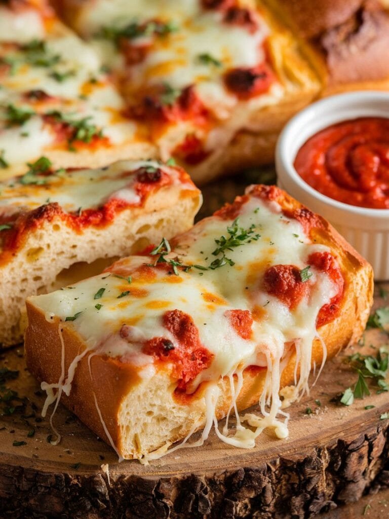 Cheesy Garlic Bread Recipe