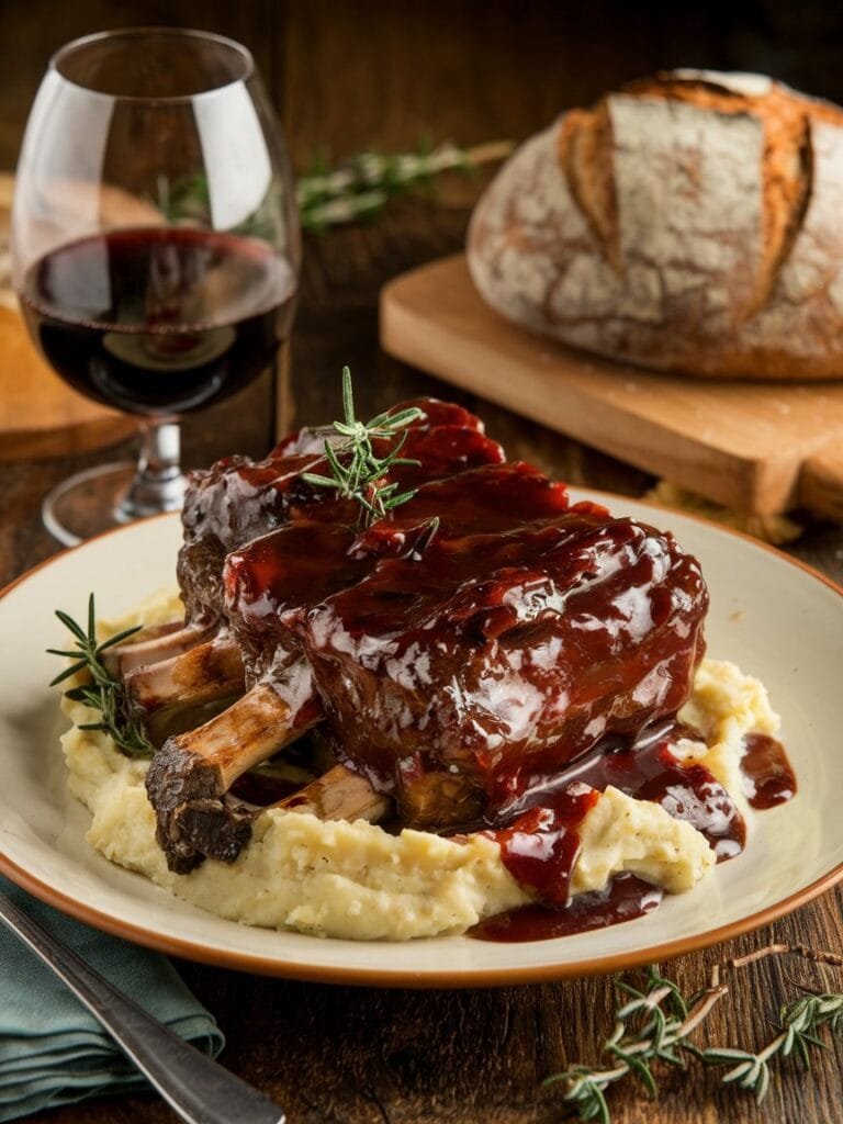 Red Wine Braised Short Ribs Recipe