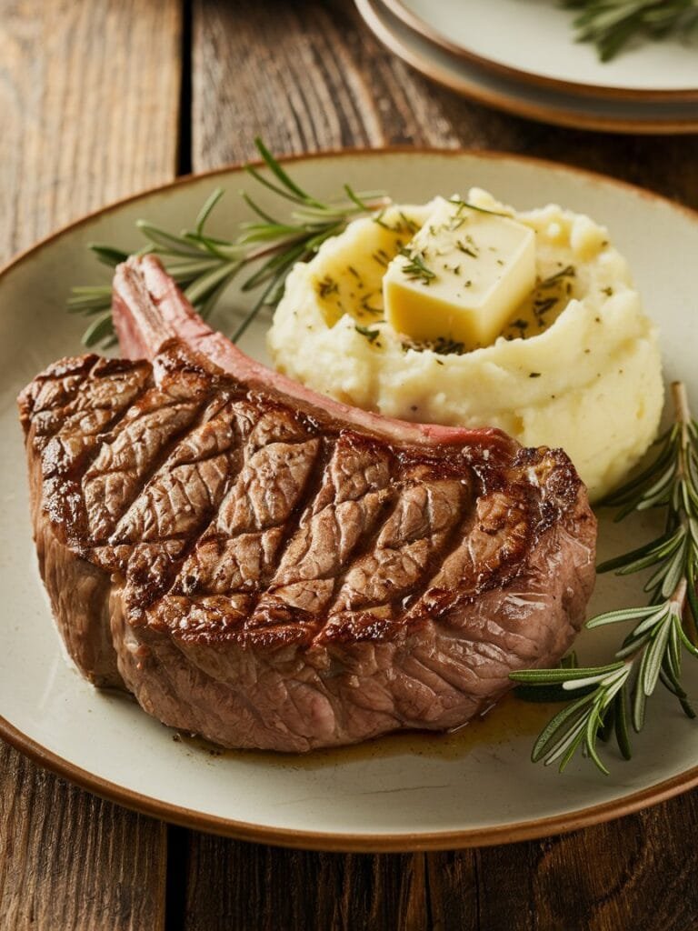 Steak and Mashed Potatoes Recipe