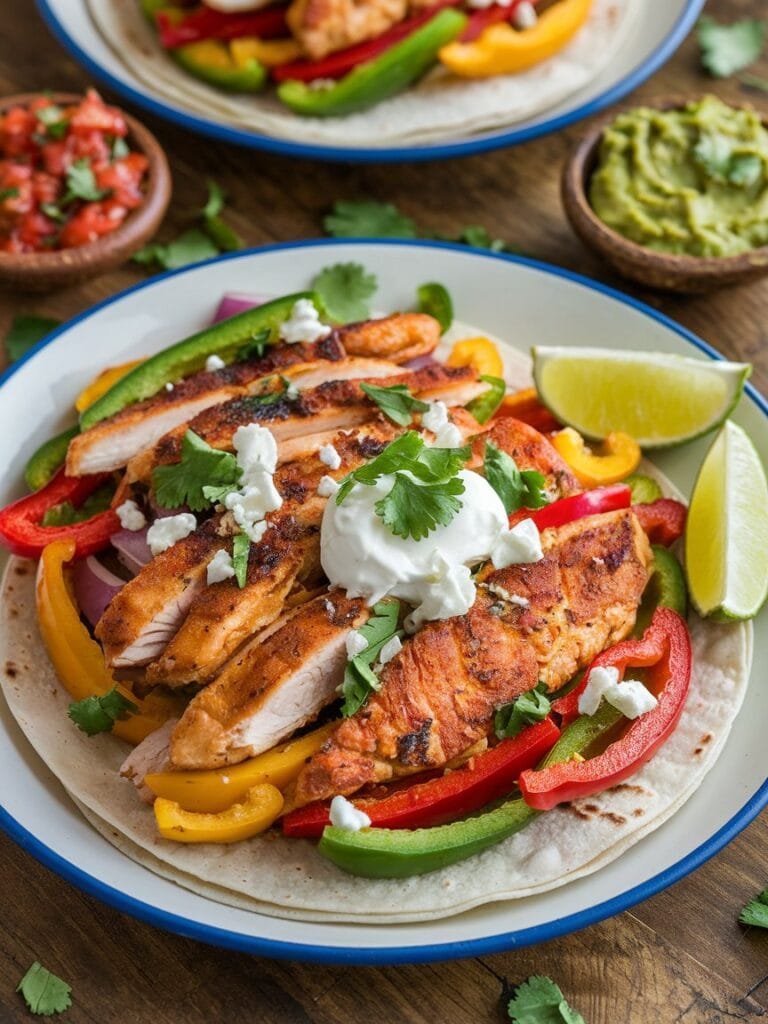 Air Fryer Chicken Fajitas Recipe