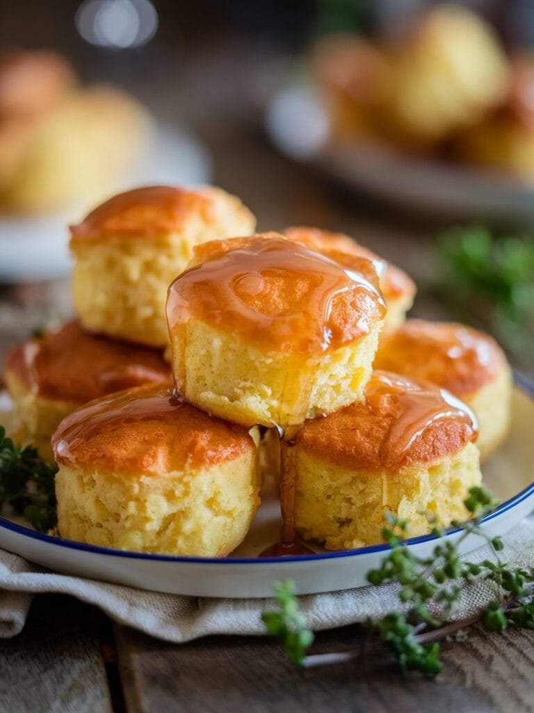 Southern-Style Honey Butter Cornbread Poppers Recipe