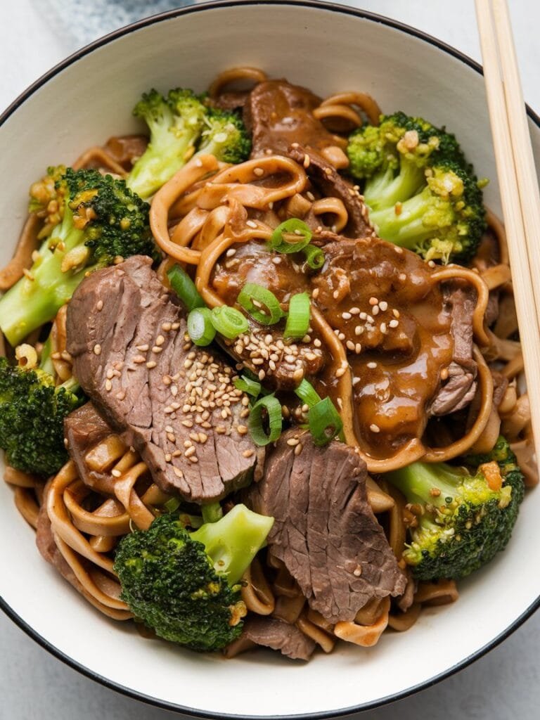 Quick & Delicious Beef and Broccoli Lomein Recipe