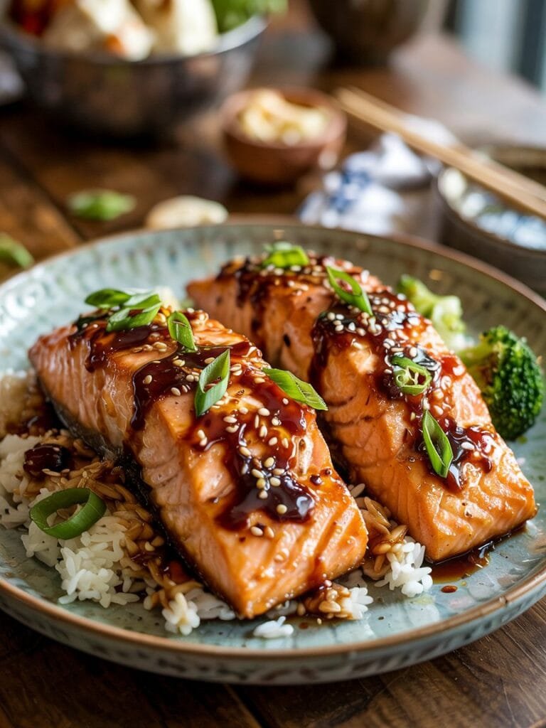 Easy Baked Teriyaki Salmon Recipe