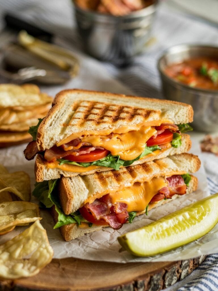 BLT Grilled Cheese Sandwich Recipe