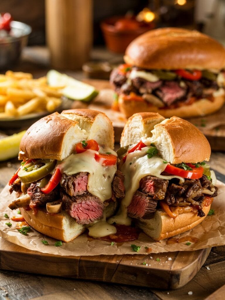 Steak Bomb Sandwich Recipe