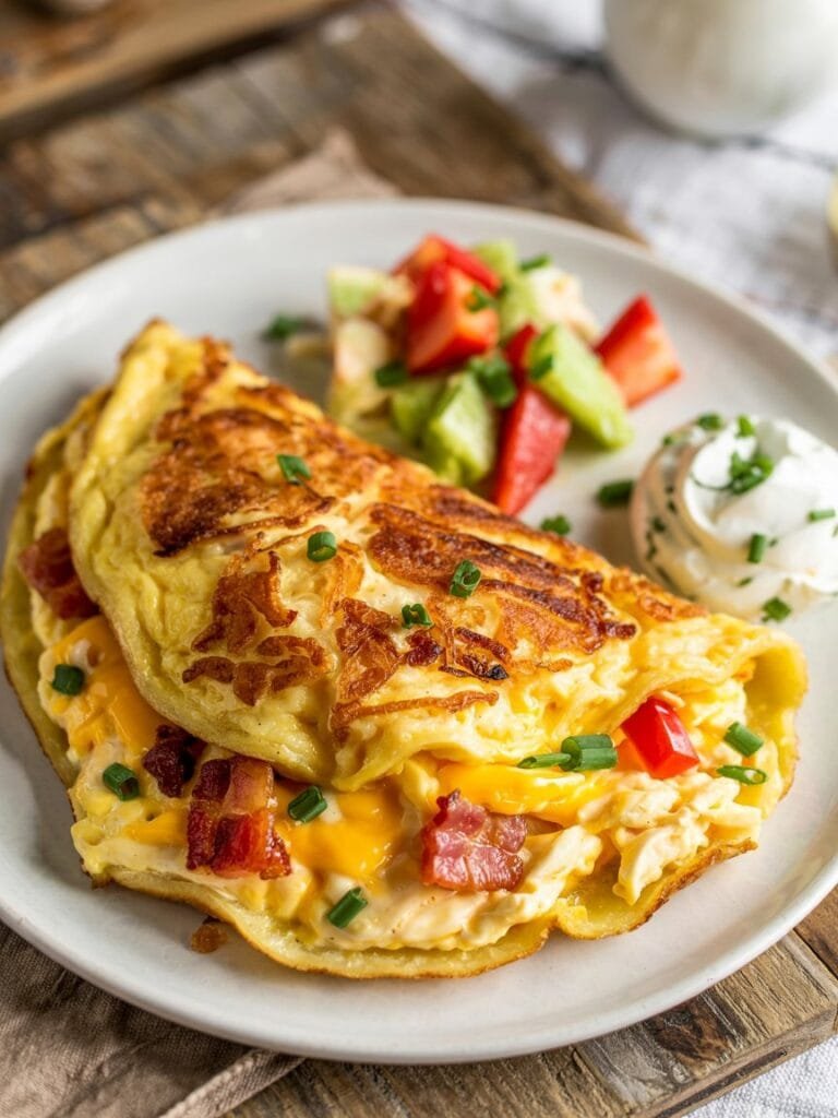 Hash Brown Omelet Recipe