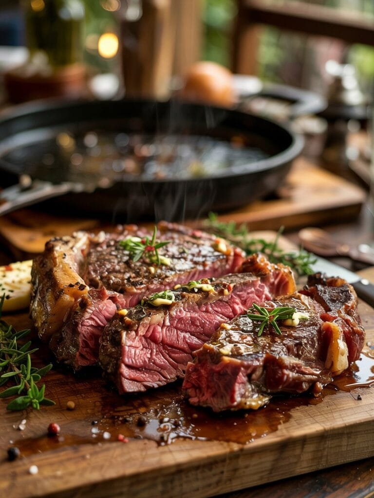 Cooking Steak on a Blackstone Griddle