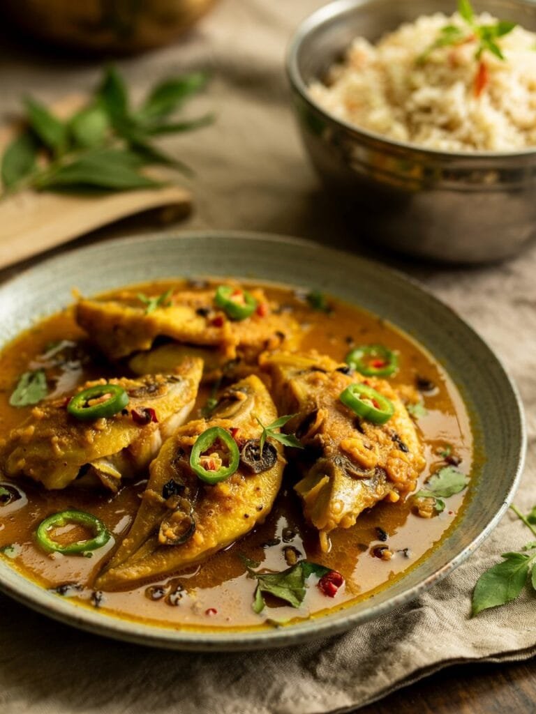 Sorshe Ilish Macher Jhal Recipe