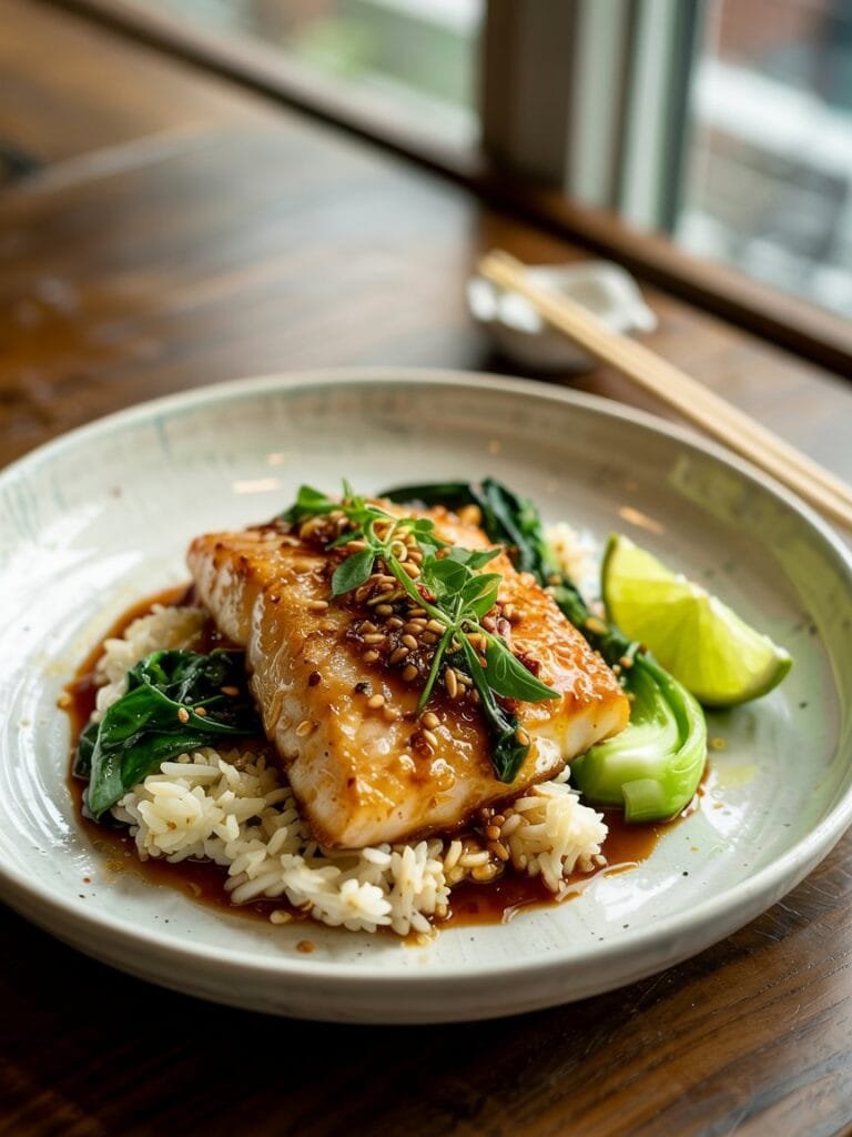 Ginger Soy Glazed Cod Recipe