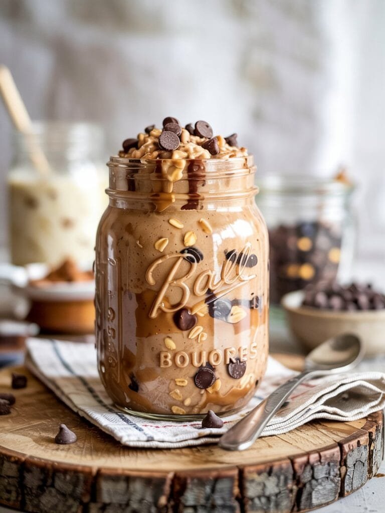 Cookie Dough Overnight Oats Recipe