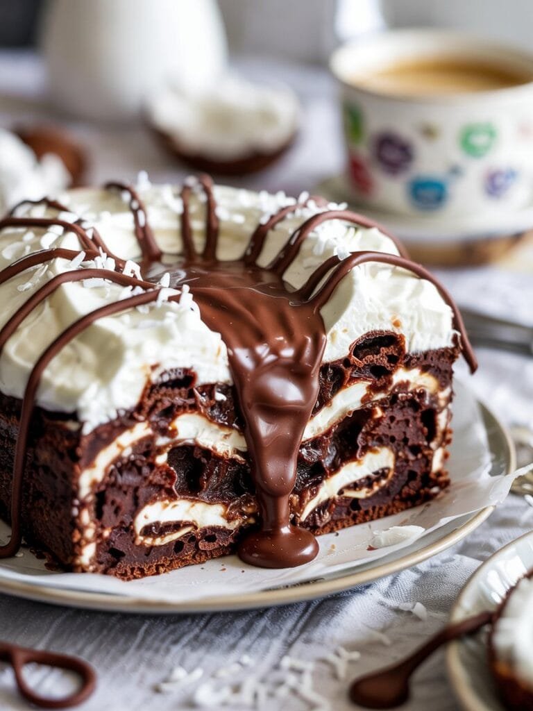 Mounds Poke Cake Recipe