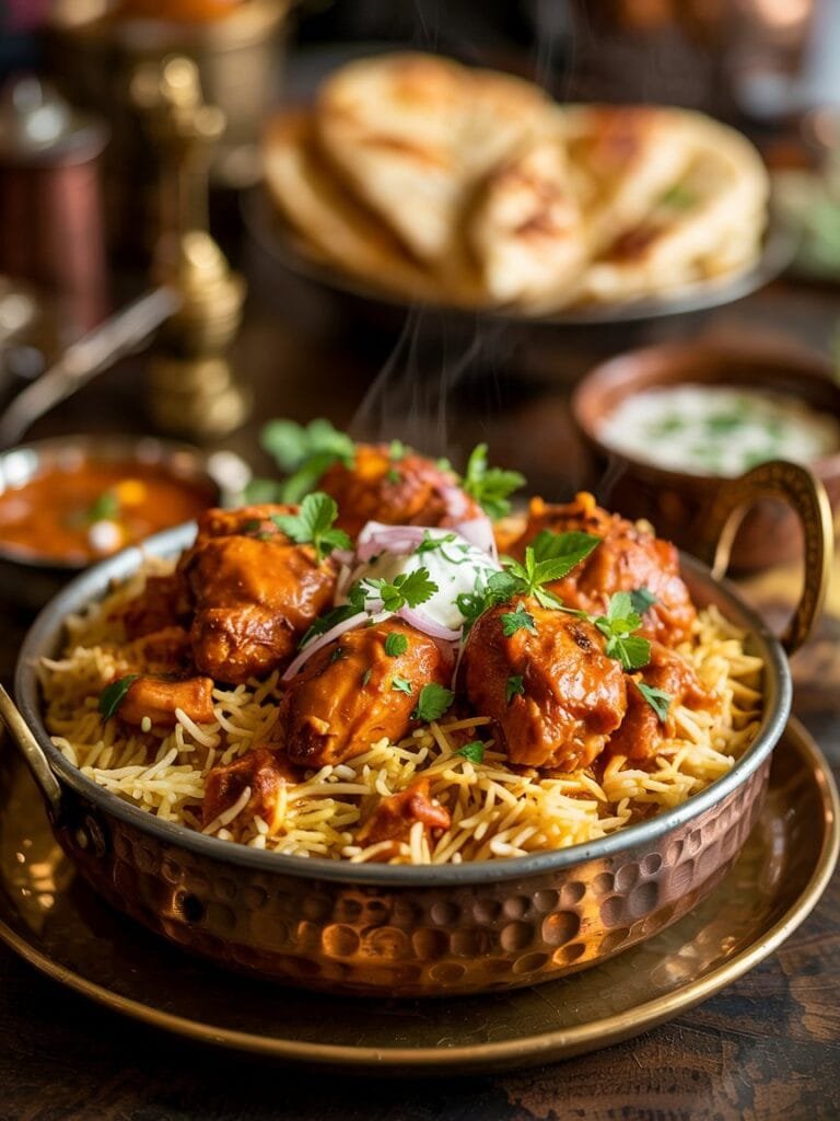 Butter Chicken Biryani Recipe