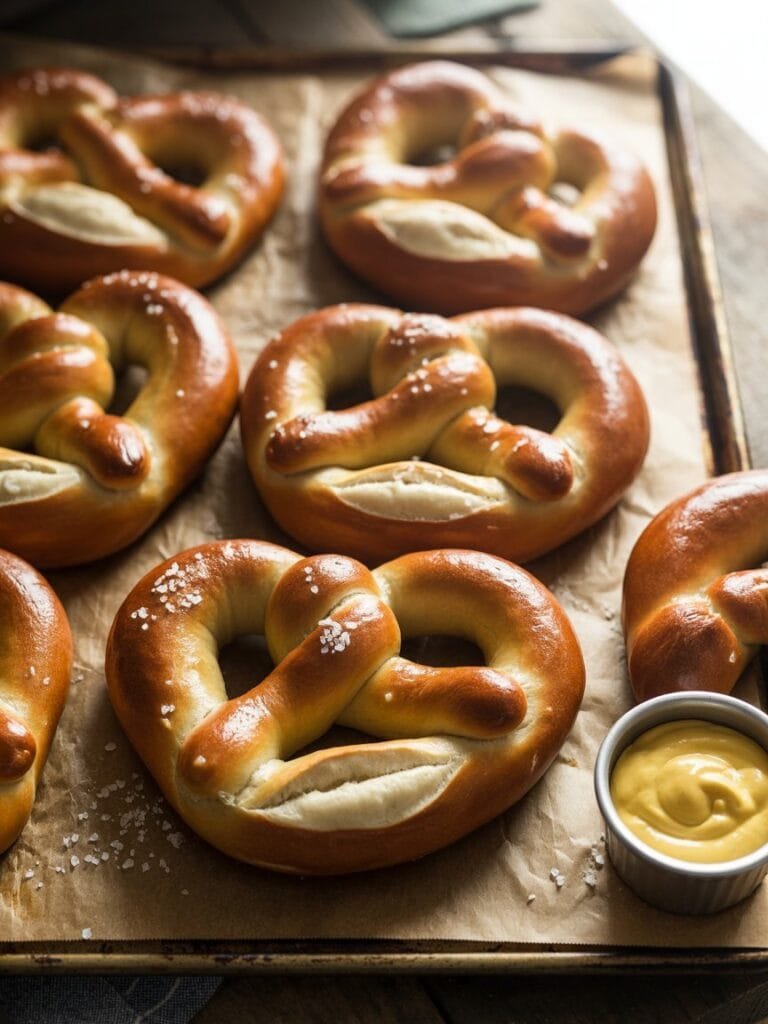 Philly-Style Soft Pretzels Recipe