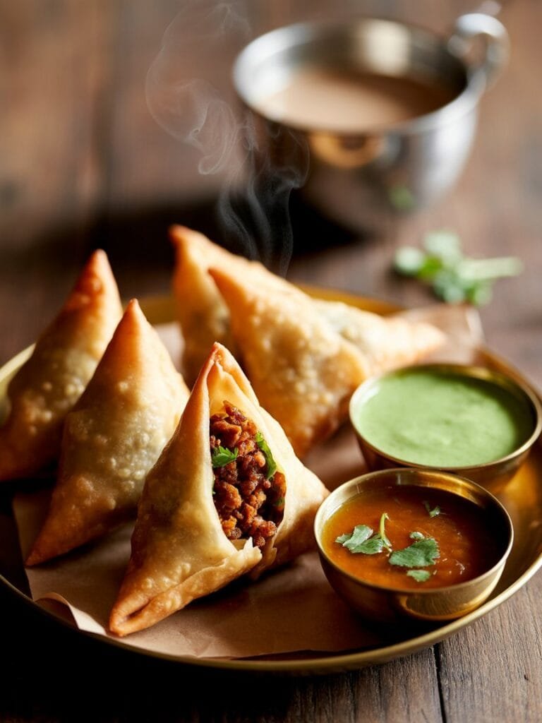 Keema Samosa Recipe